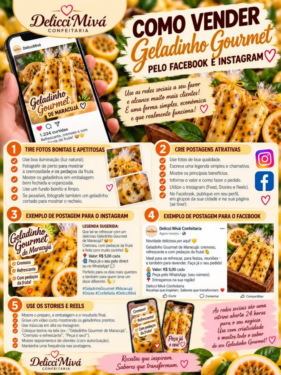 Apostila: Geladinho Gourmet de Maracujá, página 5 de 8