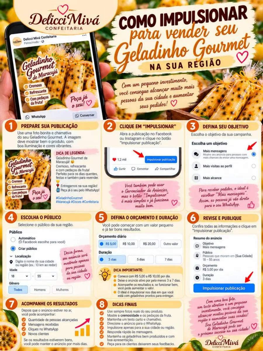 Apostila: Geladinho Gourmet de Maracujá, página 6 de 8