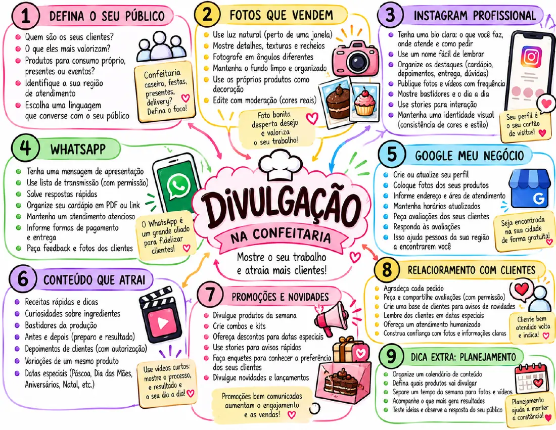 Mapa Mental da Confeiteira, página 5 de 8