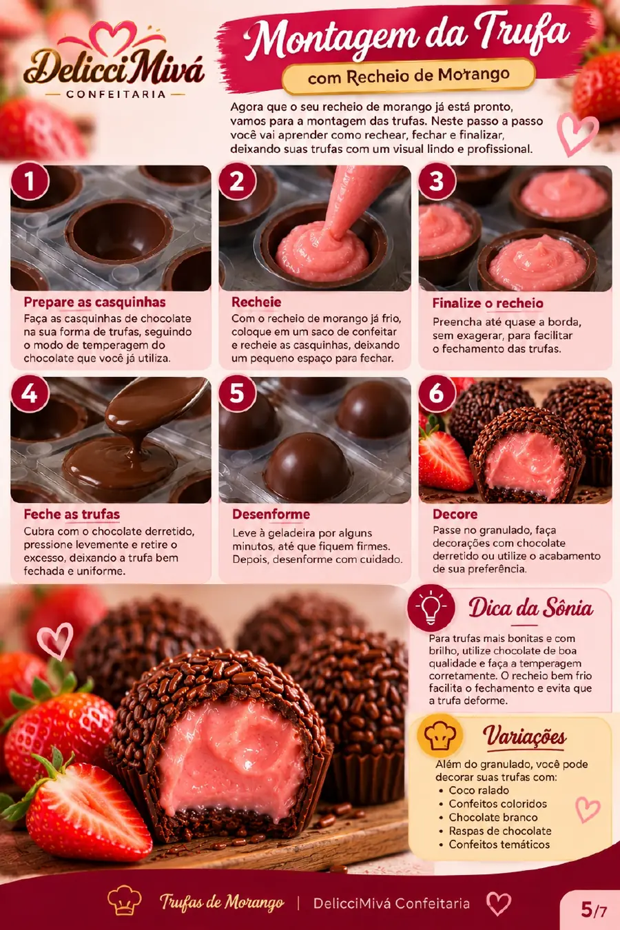 Apostila: Trufas de Morango, página 5 de 6
